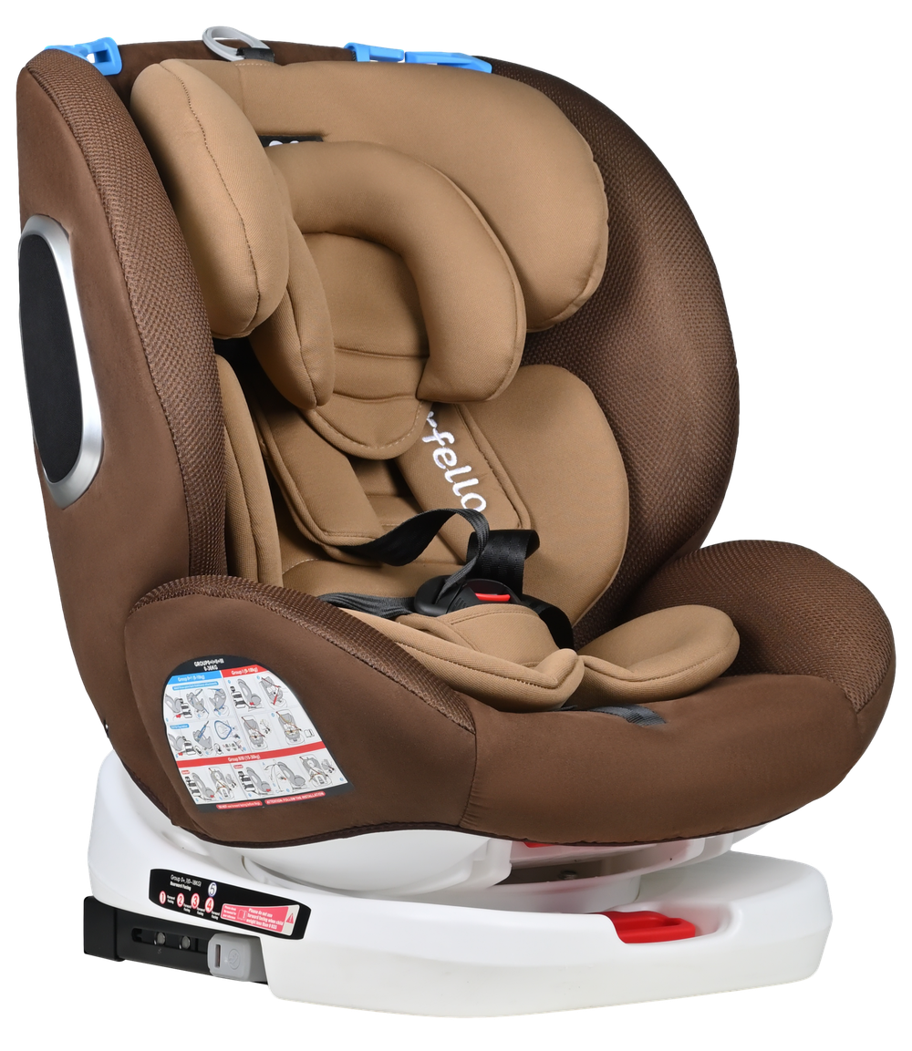 Автокресло детское Farfello ISOFIX YB102A кофейный Артикул: YBcff