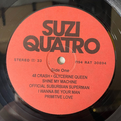 Винтажная виниловая пластинка LP Suzi Quatro 48 Crash (Россия 1994)
