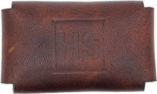 Чехол для лезвия Т-образной бритвы Henson Shaving защитный, коричневая кожа