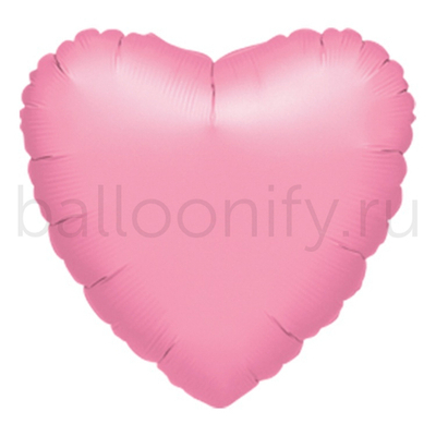 Фольгированная фигура, сердце, 18"/46СМ Металлик Lavender