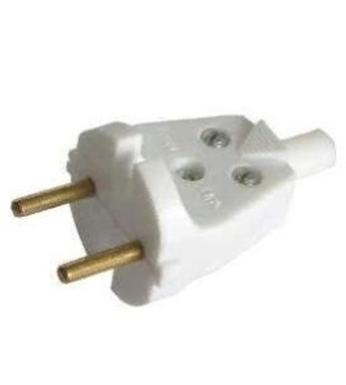 Вилка 6 А б/з бел БЕЛТИЗ В6