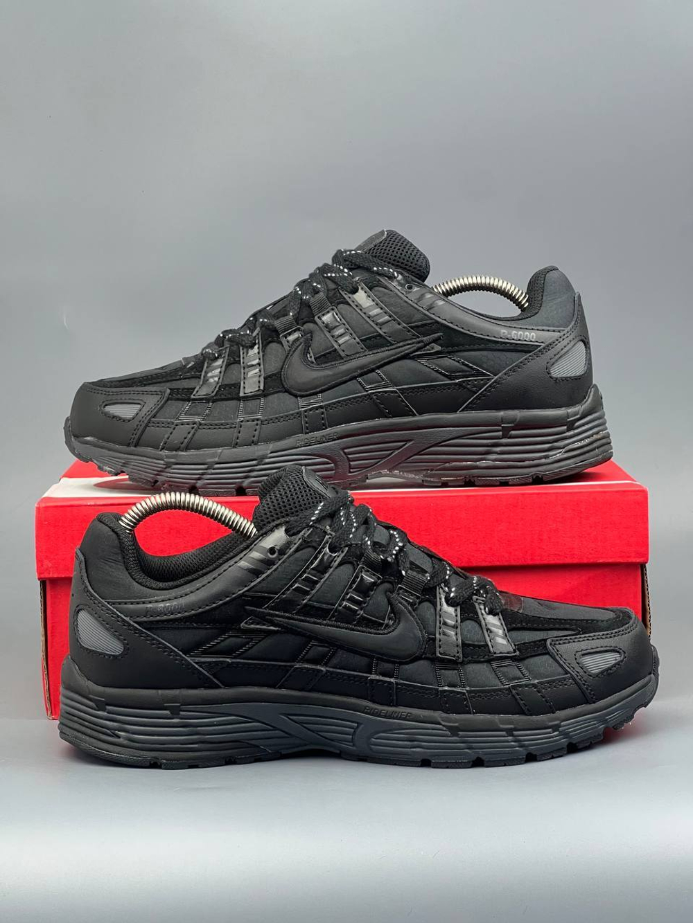 Кроссовки Nike P-6000 GoreTex ТЕРМО #301 (черн.)