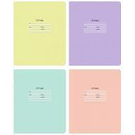 Тетрадь школьная А5 12л косая линия "Лучшая" 70г/м2 Т5ск12 9799 (BG) микс цветов (комплект 5 шт)