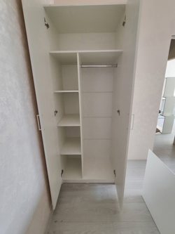 Шкаф распашной «ШК 2» Белый 80 см