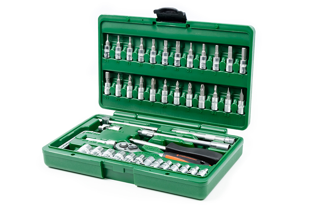 Набор инструмента (50 предметов) СТАНКОИМПОРТ НАБ.14.00.50