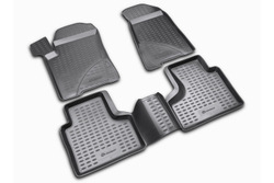 Коврики Standard, в салон CHEVROLET Niva 2002-2009, 4 шт. (полиуретан, чёрные) Element.NLC.52.15.210