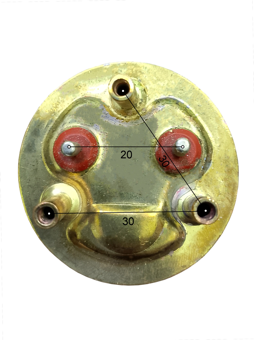 ТЭН для чайника позолоченный 820 Вт