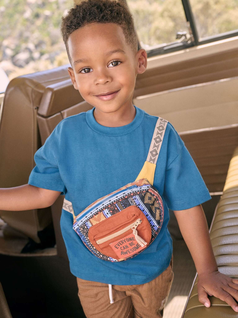 Комплект из трех предметов для мальчика Next AG8-737, Синий, Песочный