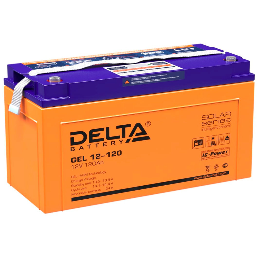 Аккумуляторная батарея Delta GEL 12-120
