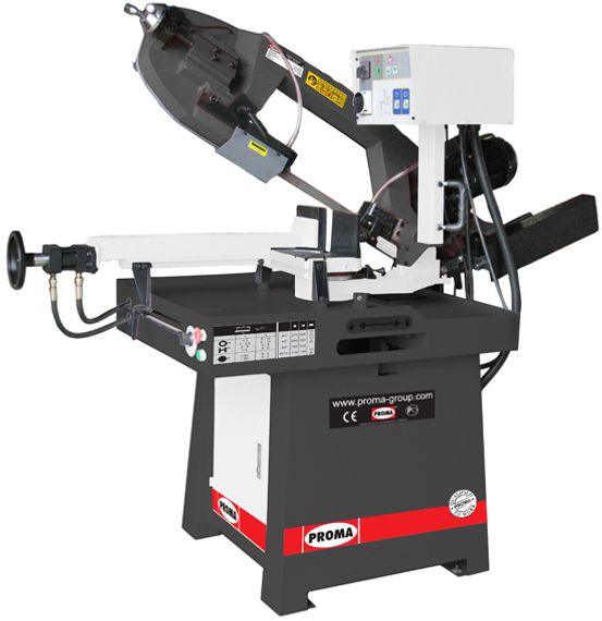 PROMA PPS-250HPA полуавтоматический ленточнопильный станок по металлу