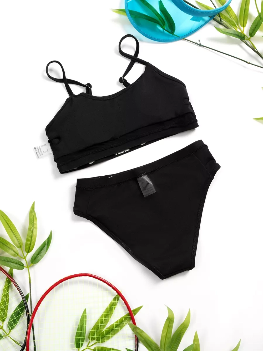 купальник раздельный с высокой посадкой