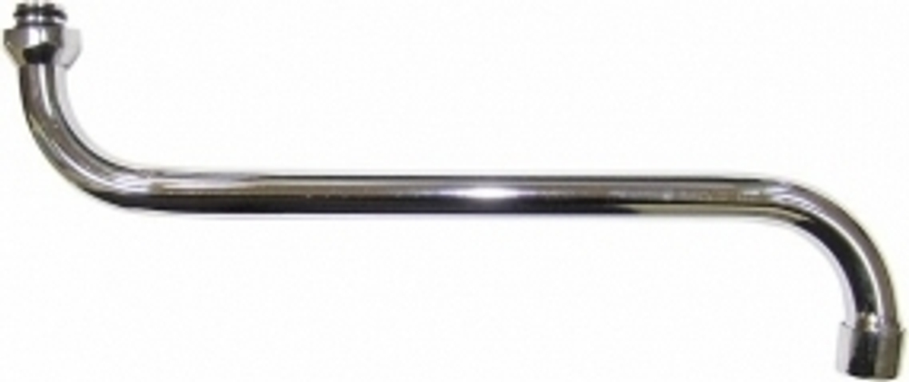 Излив для смесителя ванны L 40см FRAP F7140S (трубчатый, хром)