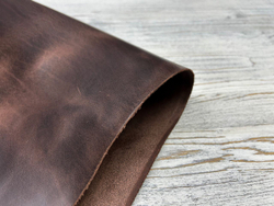 Oregon Dark Brown (1,8-2,0 мм) цв. Коричневый, натуральная кожа