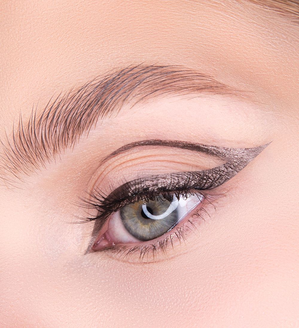 Сияющая цветная подводка для глаз LuxVisage Metal Hype Eyeliner - 02 Havana Star