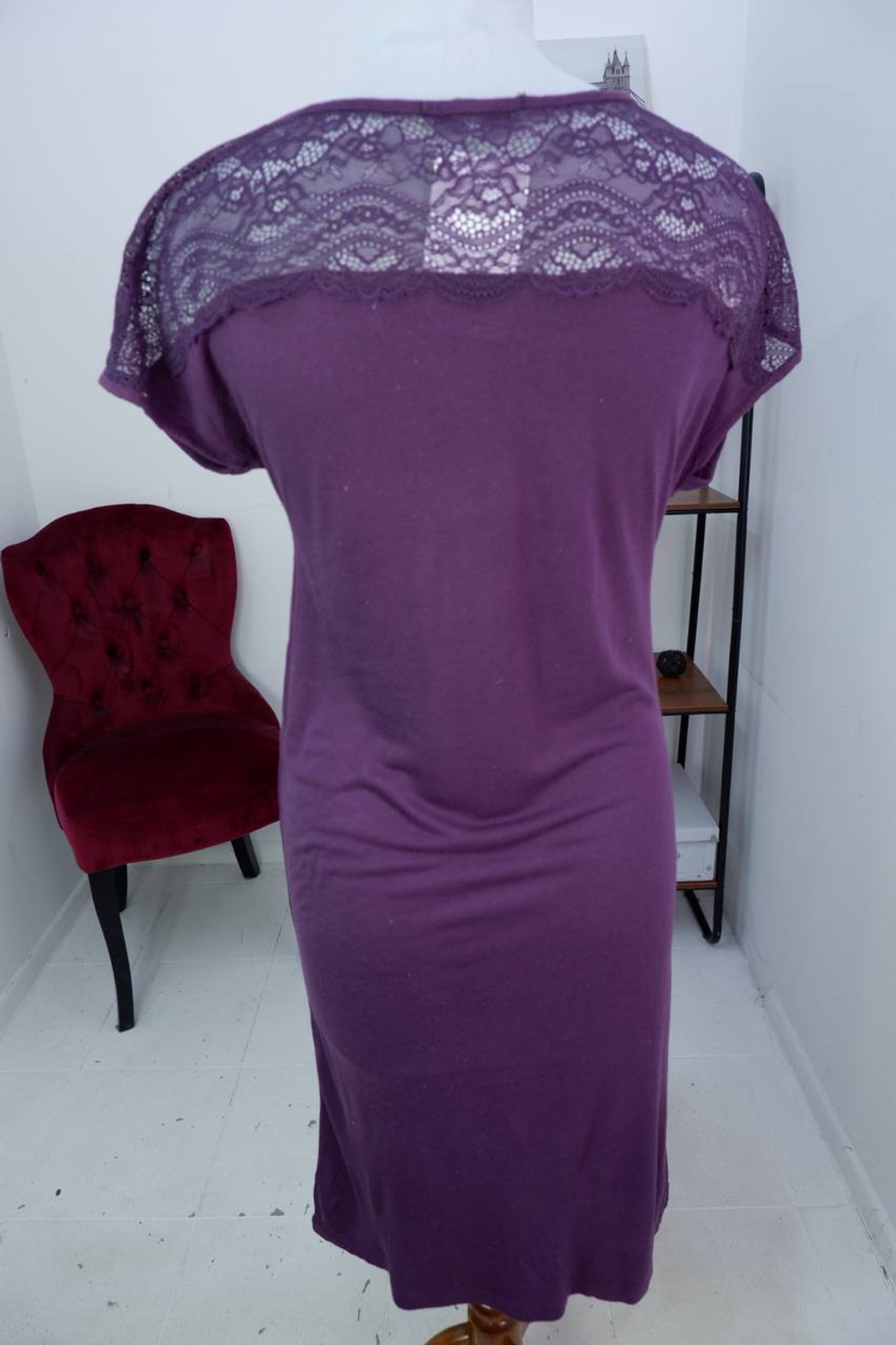 Платье Almando Melado сливового цвета, визуально 44 размер