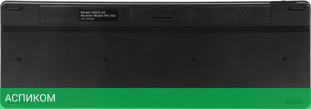 Набор периферии A4Tech Fstyler FG2300 Air2 черный