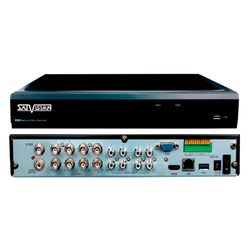 SVR-8115F v3.0 видеорегистратор гибридный