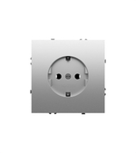 Розетка встраиваемая VOLTUM S70 с заземлением 16А, (шелк)