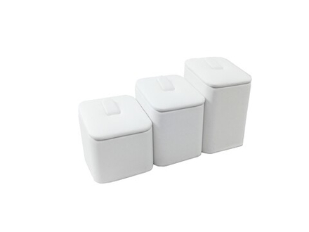 Набор подставок для 3 колец/язычок/накладка/ф.№1 (ПЭТ карман)/Н-40,50,60 мм.