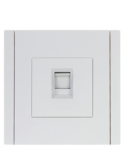 FORTE&PIANO Розетка компьютерная RJ45 кат.6 FP231 белый IEK