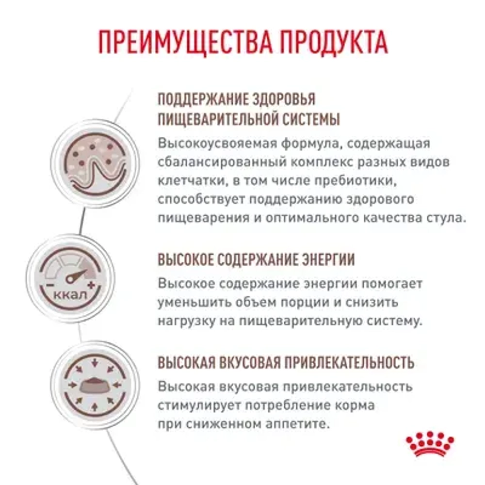 ROYAL CANIN Gastrointestinal Диетический корм для взрослых собак при нарушениях пищеварения, 2 кг