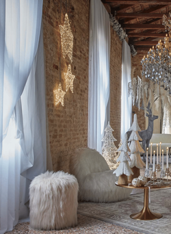 Декор звезда светящаяся STELLA MICROLED FLAT D50 EDG