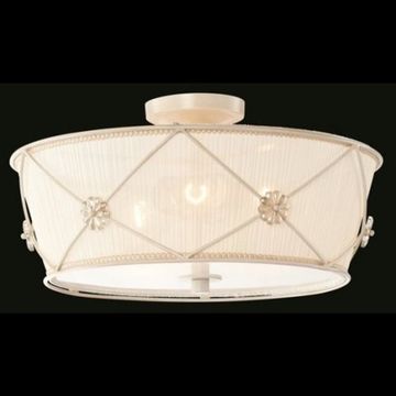 Люстра Maytoni ARM369-03-G белое золото Lea Elegant