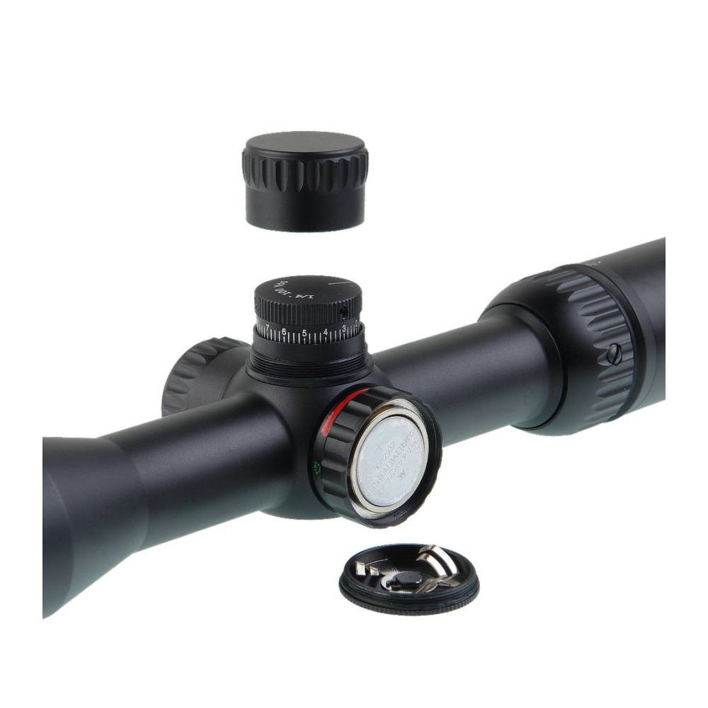 Оптический прицел Veber Black Russian 2-7x32 TSS RG ( Сетка Mil-Dot / с подсветкой )