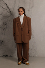 Брюки широкого кроя