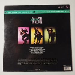 Винтажная виниловая пластинка LP P.M. Sampson And Double Key We Love To Love (Germany 1990) 45 RPM Maxi Single