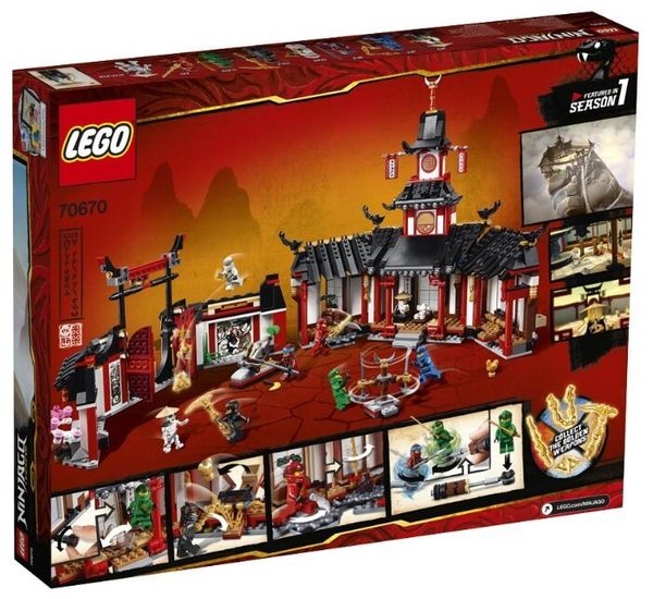 Конструктор LEGO Ninjago 70670 Монастырь Кружитцу