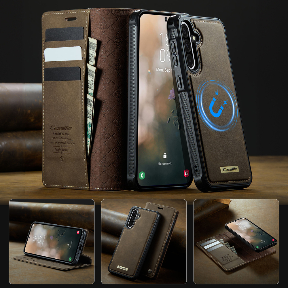 Чехол-кошелек CaseMe 2 in 1 MagSafe Samsung Galaxy A56