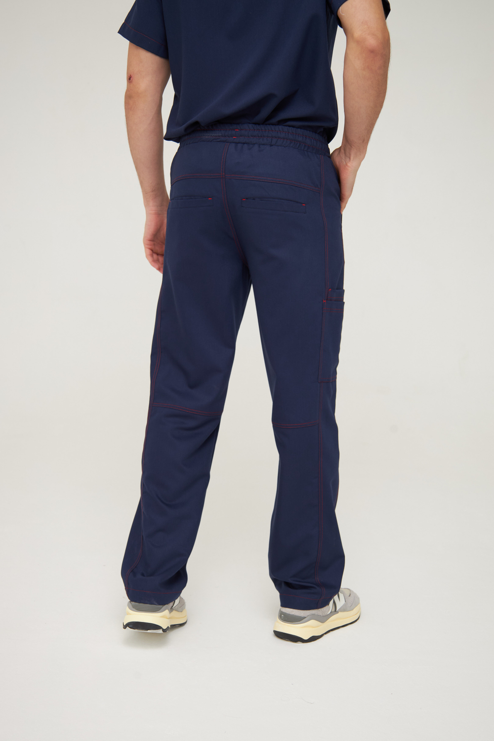 Брюки медицинские мужские Гекай, нэви OLD