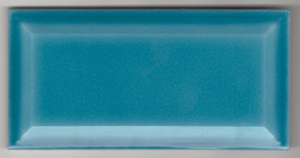 Плитка настенная Metro Blue glossy 150x75х9 мм