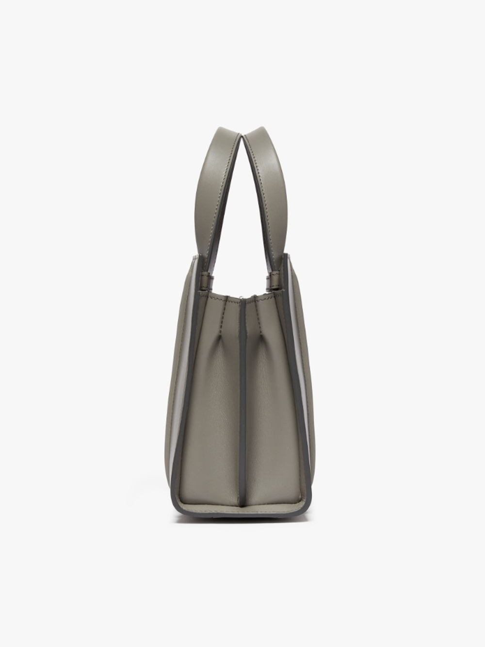 MaxMara Маленькая кожаная сумка Whitney, серый