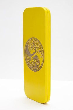 Доска садху Дерево инь-янь алюминиевые гвозди