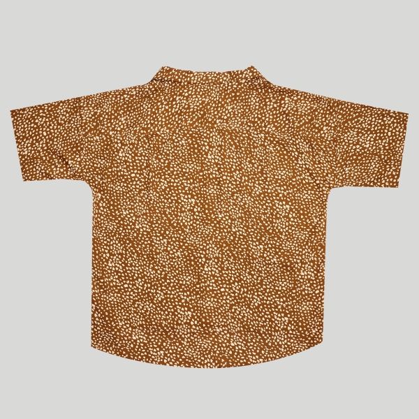 Рубашка Short Sleeve Shirt Brown Giraffe - фото 10