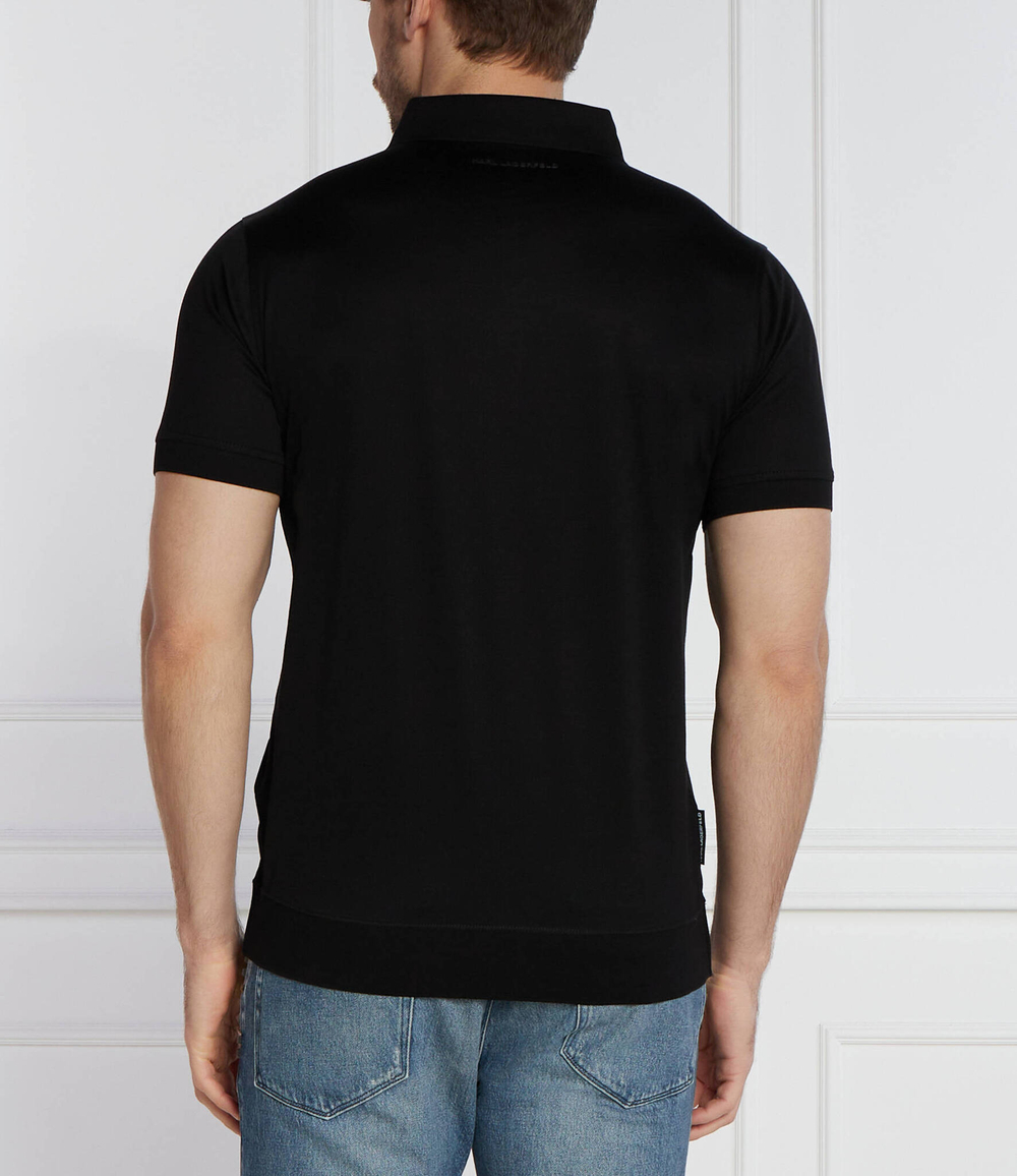 Поло Karl Lagerfeld - черный(745001 542200)