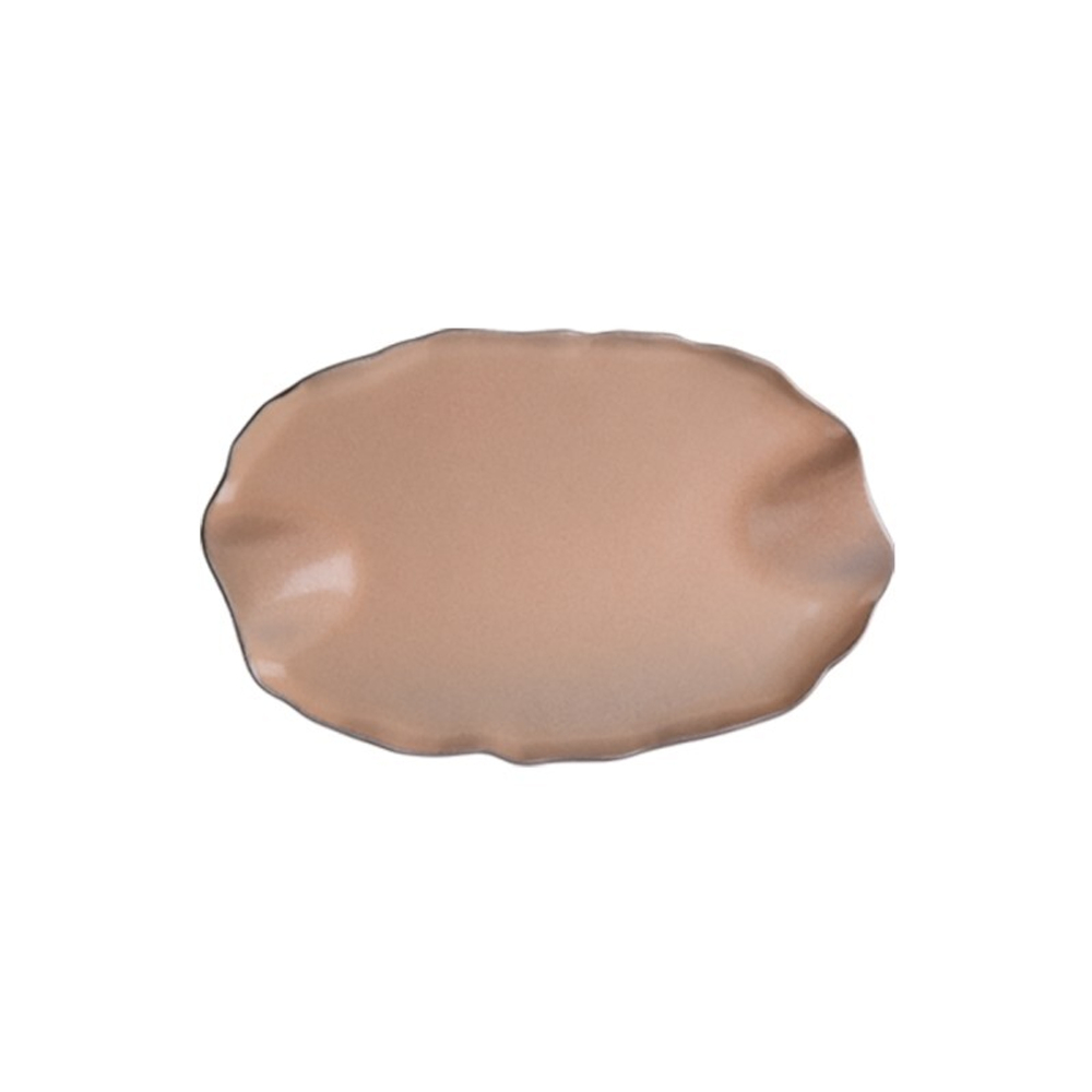 Блюдо овальное 23см Roots Taupe