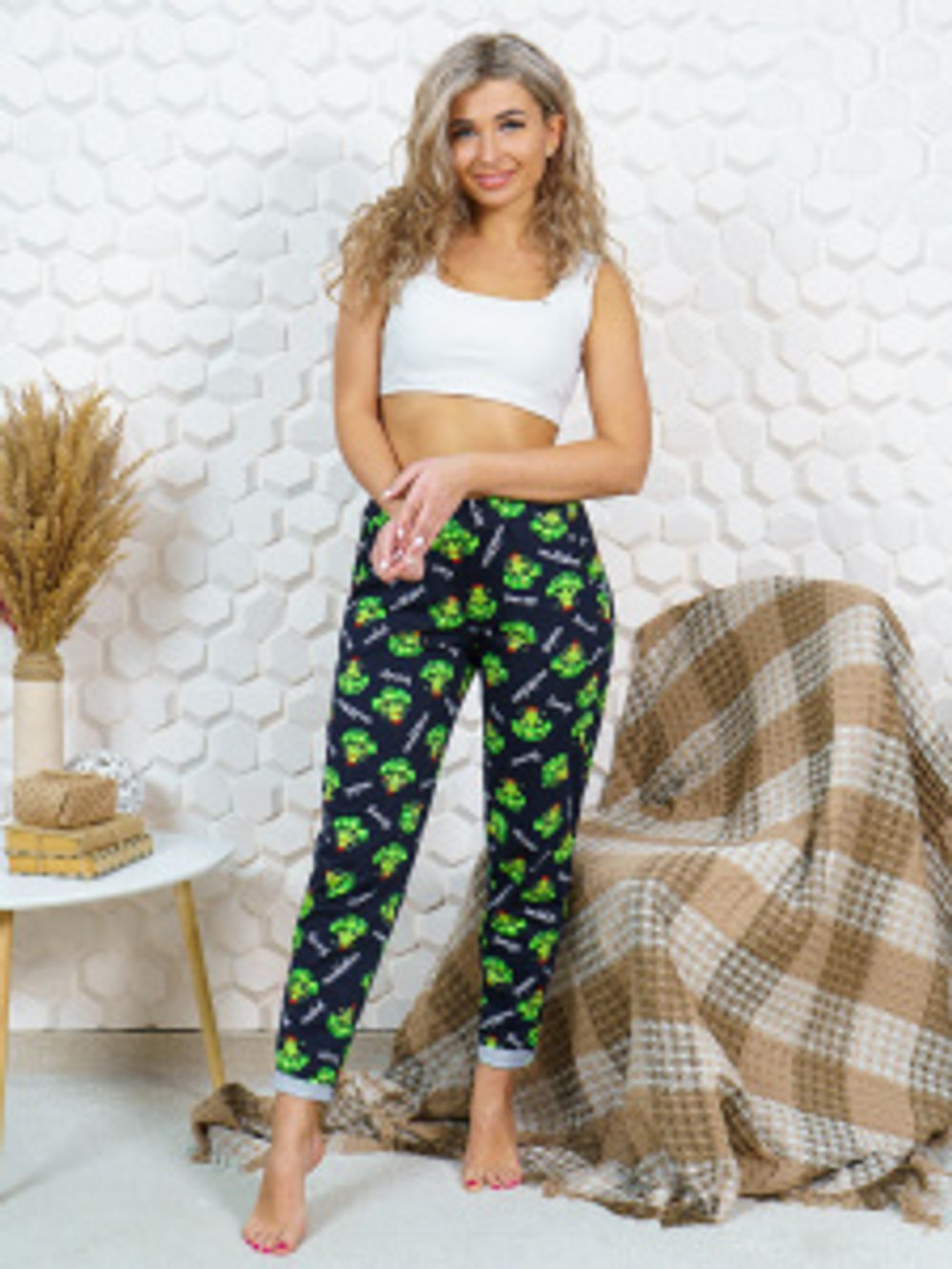 862 Брюки "Брокколи" SveTekst (Акция)