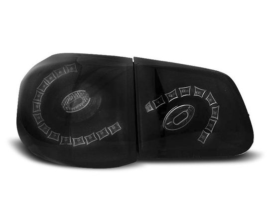 Задние фонари VW Tiguan smoke black led bar