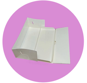 Коробка с подложкой для рулета Cake Roll 30х12х10