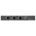 MULTITRACK Розетка 2хUSB (тип А+С) 18 Вт, 5 В/3 А ГРАФИТ