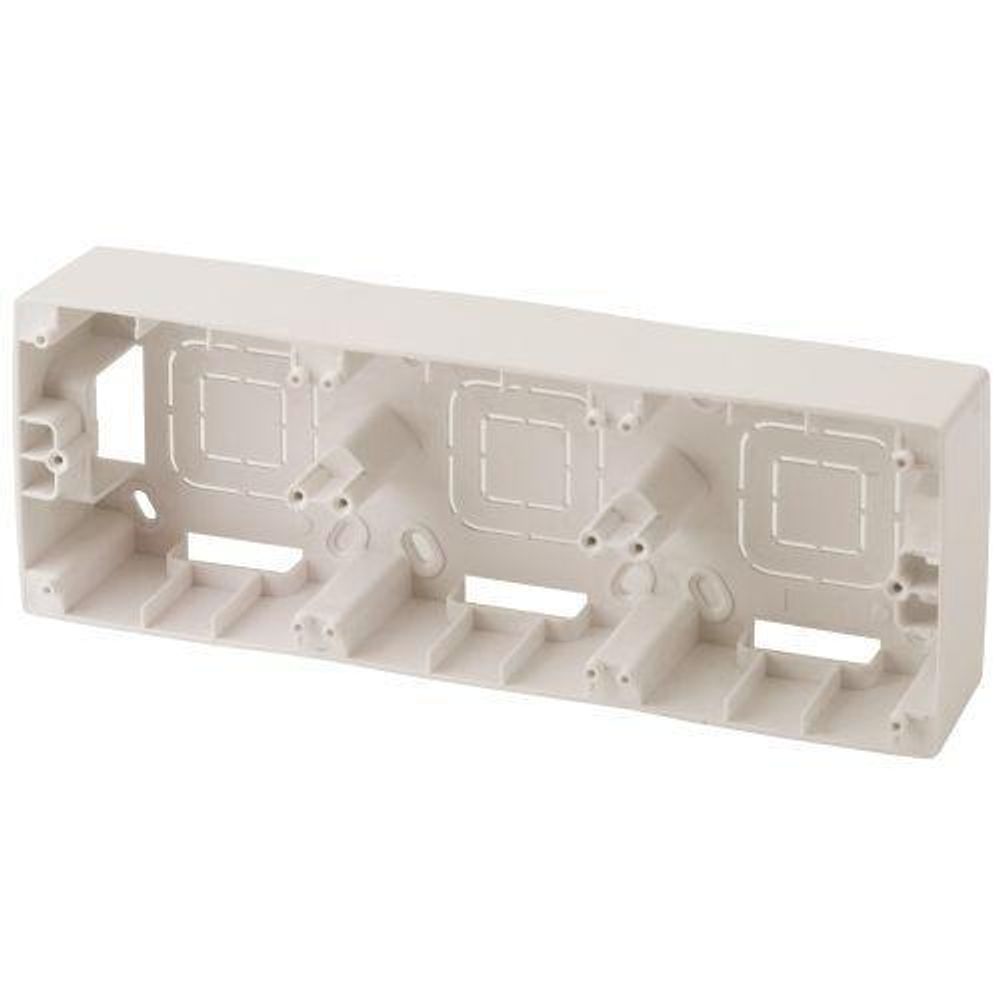 Коробка наклад. монтажа 3 поста Эра12 сл. кость 12-6103-02 ЭРА Б0043181