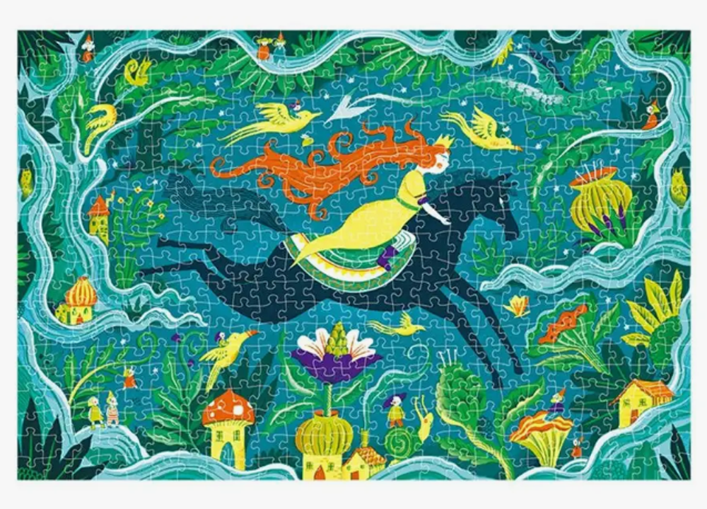 Арт-пазл 500 элементов "Храбрая принцесса"