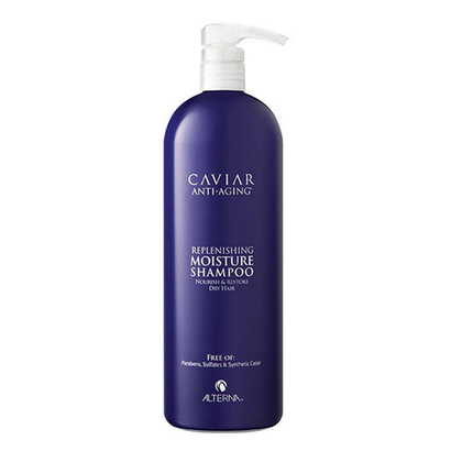 CAVIAR Anti-Aging Replenishing Moisture Shampoo/Шампунь-биоревитализация для увлажнения с морским шелком, 1000 мл