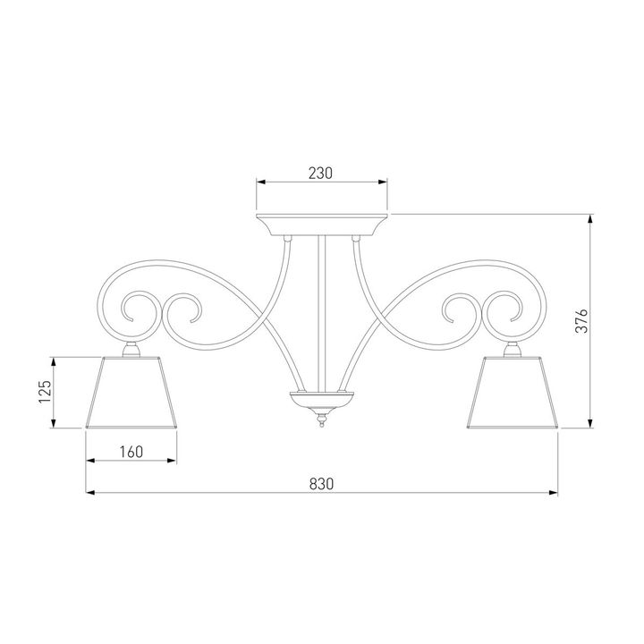 Подвесная люстра Bogates 303/8