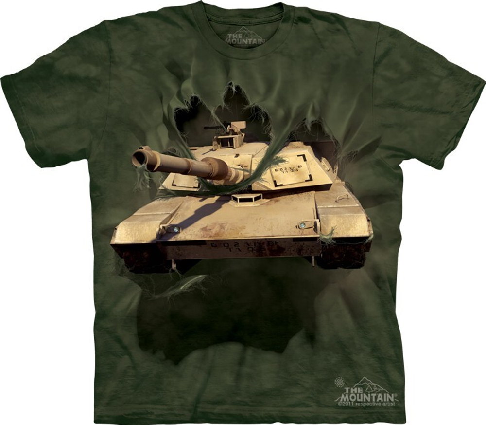 Футболка MOUNTAIN M1 Abrams Tank Breakthru