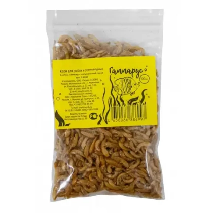 Гаммарус сушеный, 100 мл