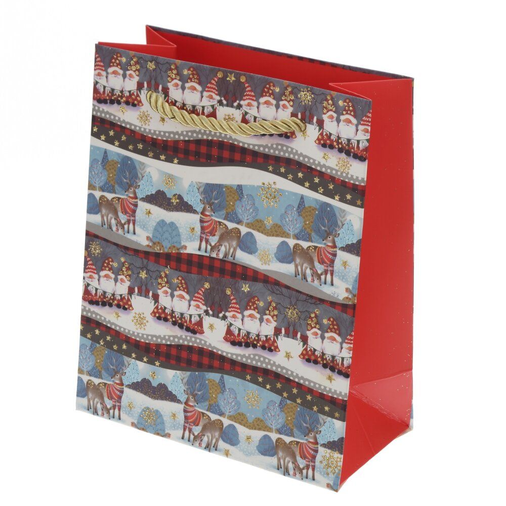 GAEM Пакет подарочный XS (бумага 210г/м2, блок 12шт), L14 W7 H17 см, 4в.